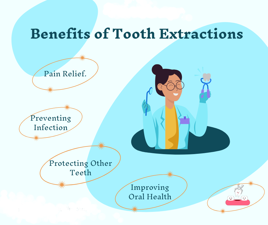 tooth extract benefit